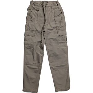 5.11 Tactical Womens Cargo Pants 2 Style 64355 Cotton Canvas Khaki Tan